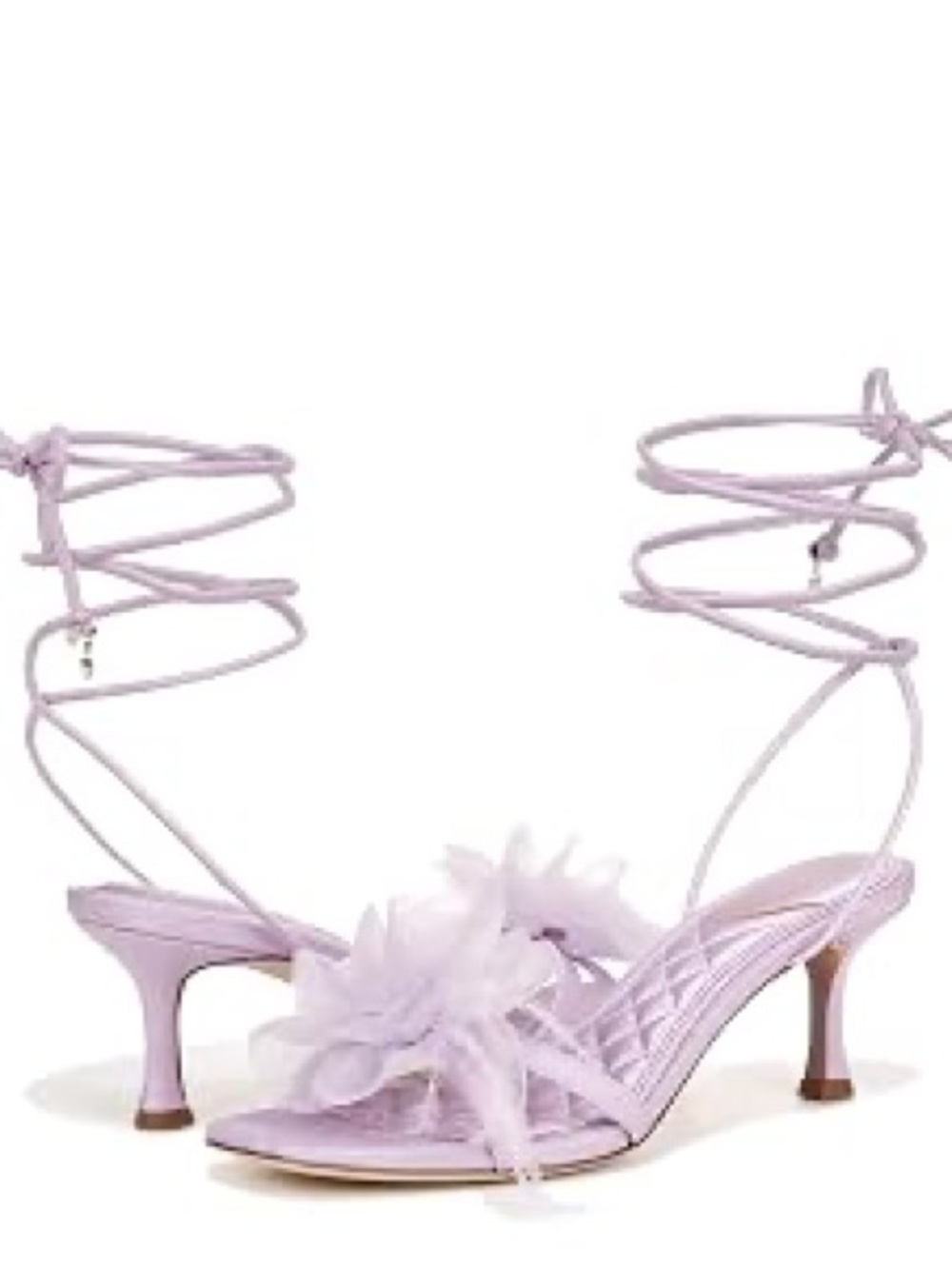 New Sam Edelman Pammie Heeled Sandal Orchid Blossom